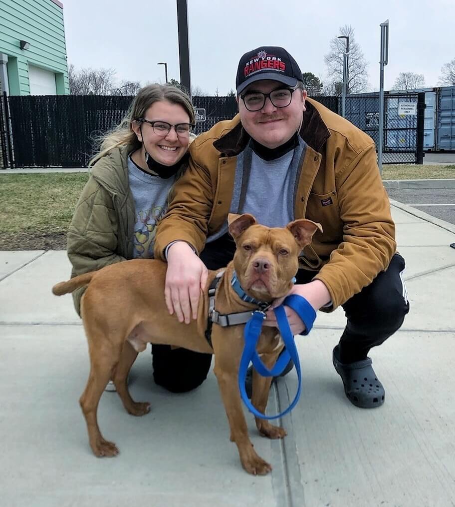 After more than two years, dog finally finds a home of his own