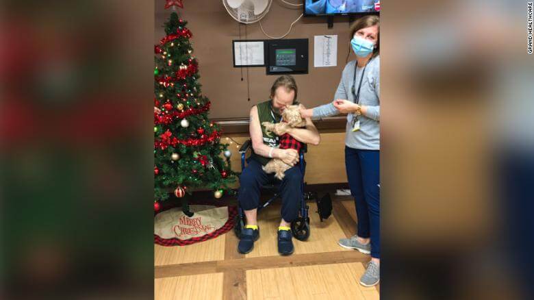 Nurse at rehab center adopts patient’s dog when the man was so distraught his dog had gone to a shelter