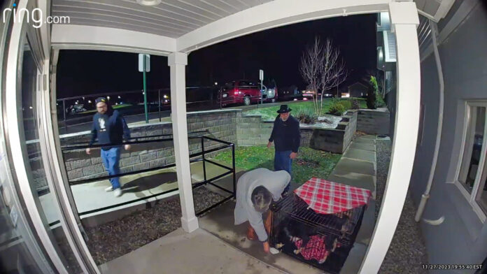 Investigation continues for 3 people caught on video abandoning 2 dogs at vet hospital