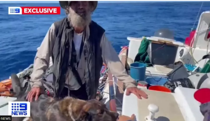 Australian sailor and his dog survived months adrift by eating raw fish and drinking rain water
