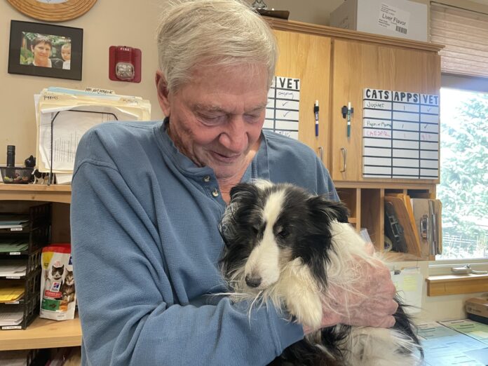 Awesome hiker finds missing dog on remote mountain five weeks after he left his yard